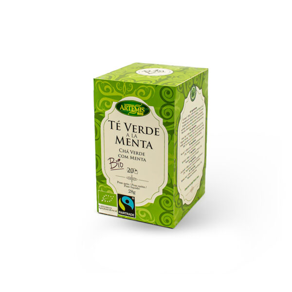 Té verde a la menta ECO-BIO - Imagen 2