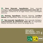 Nuez moscada entera ECO-BIO 25gr. - Imagen 2